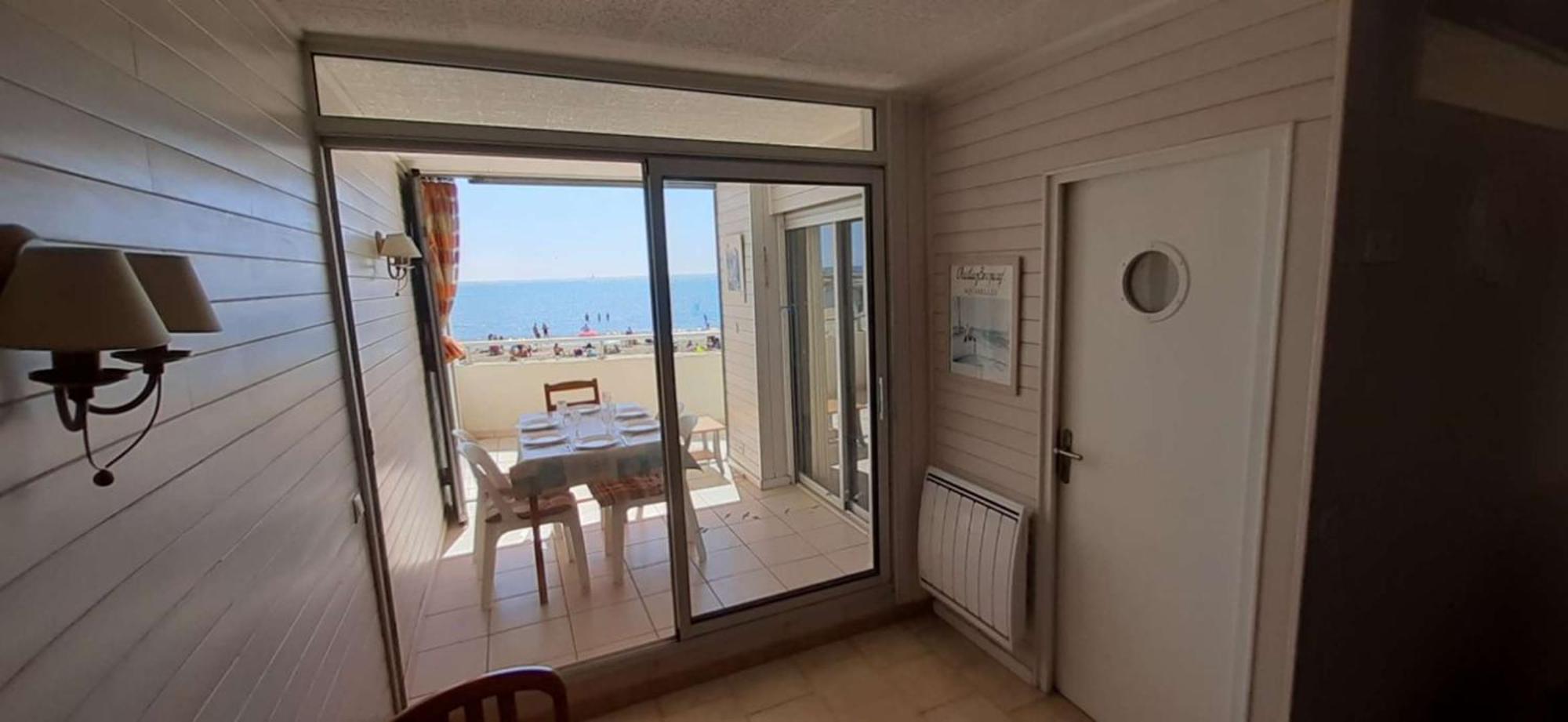 As22244- P4 Vue Mer, Sur La Plage A 2 Pas Du Centre Ville Avec Parking Prive Le Grau-du-Roi Eksteriør bilde